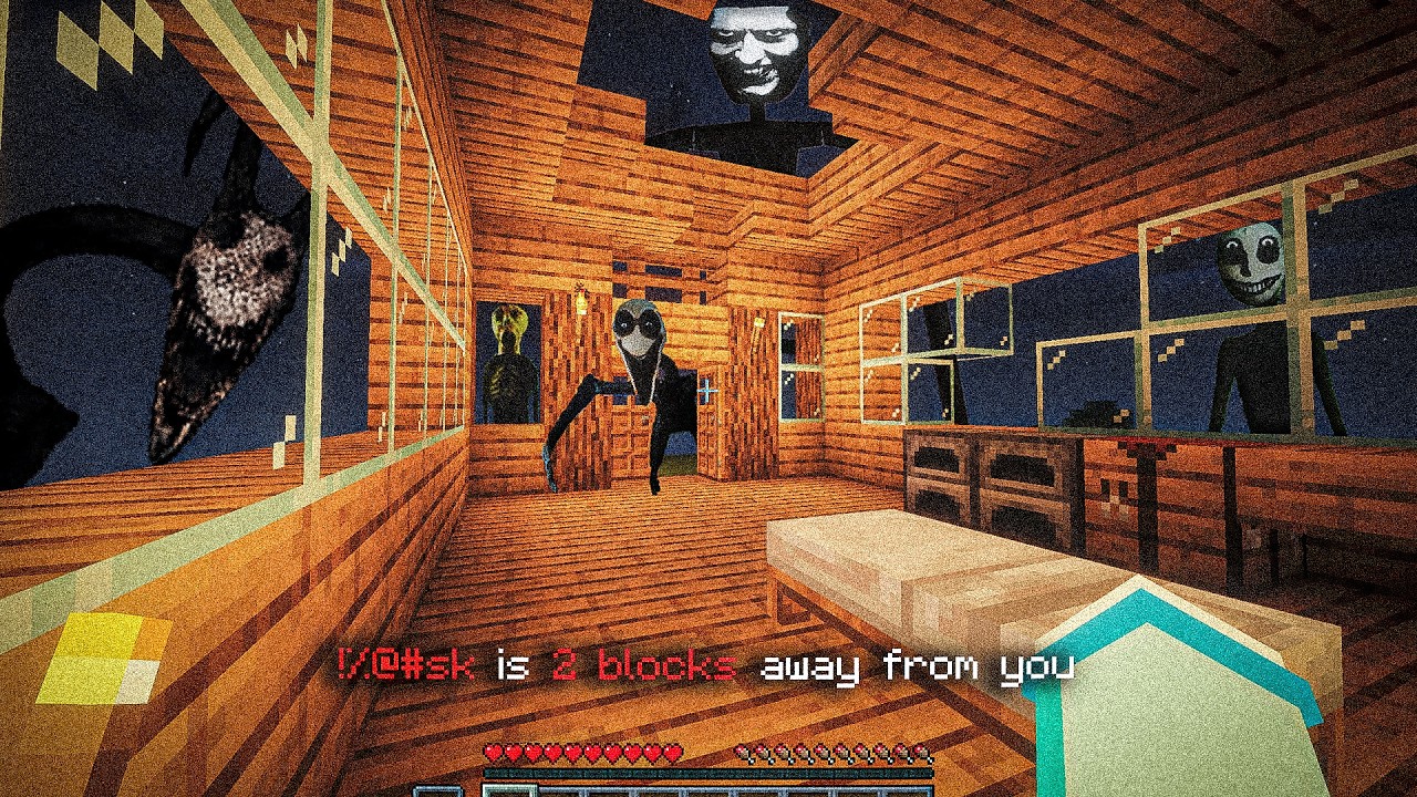 I Added EVERY PNG Horror Mod to My WORLD Again..