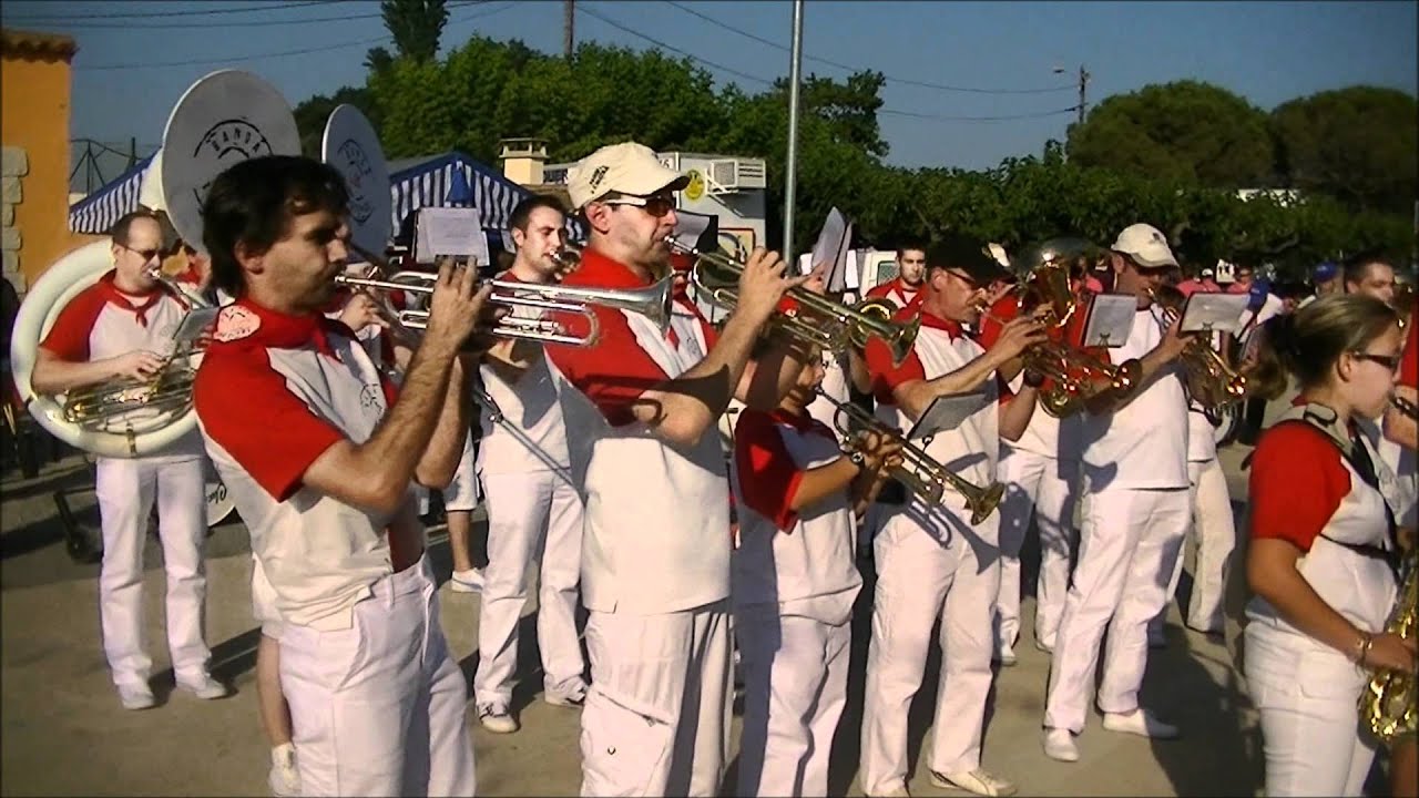 Los Tchaopinos au Festival des Bandas de Sauvian 2012 