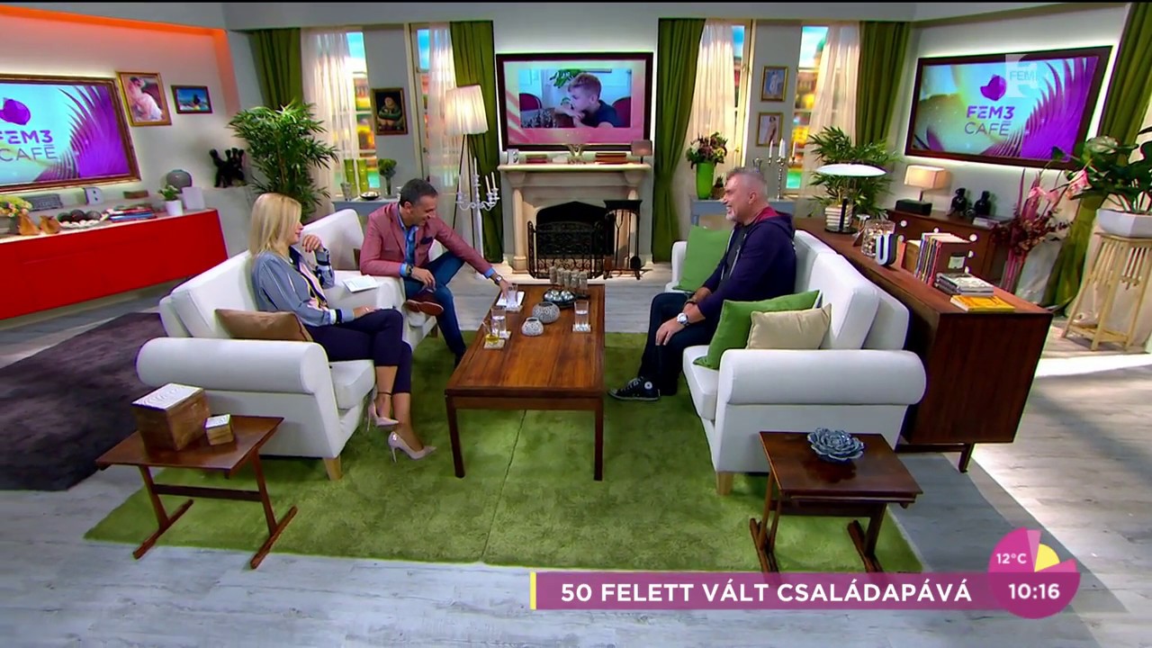 Kasz&aacute;s G&eacute;za: ˝M&uacute;ltkor a fiam besz&oacute;lt egy olyat, hogy azt hittem el&aacute;julok˝ - tv2.hu/fem3cafe