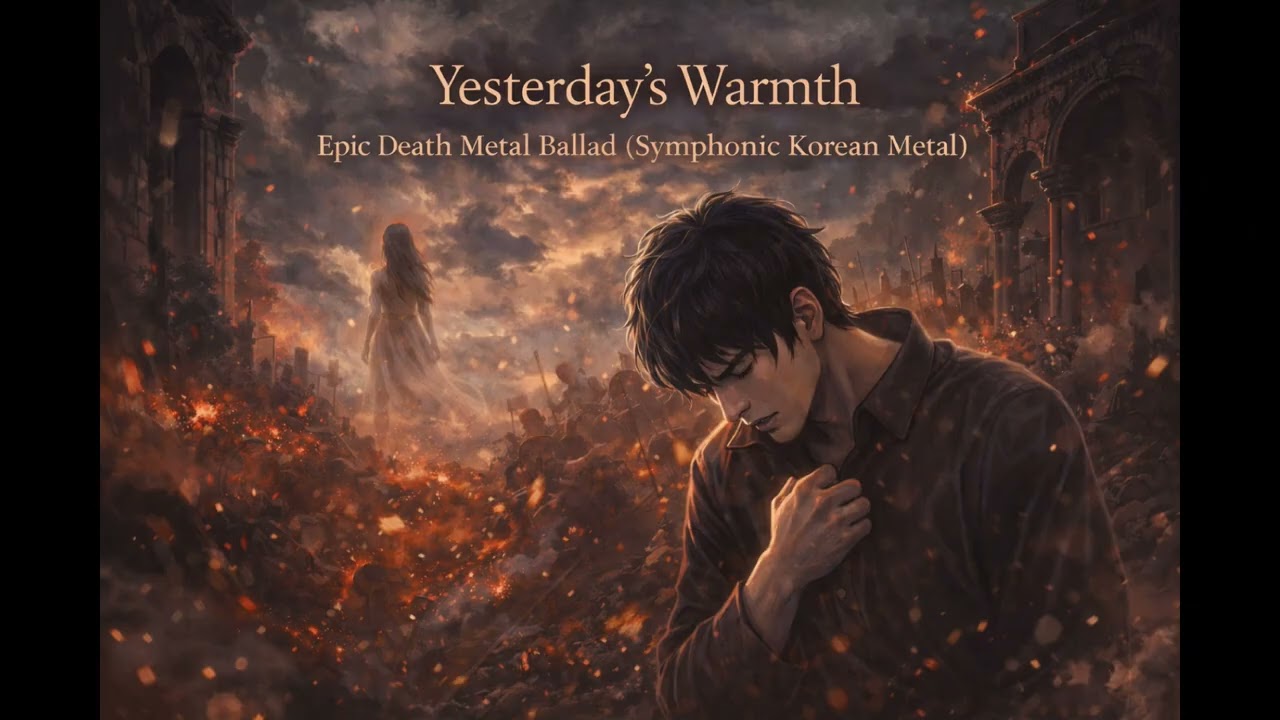 어제의 온기 | Epic Death Metal Ballad (Symphonic Korean Metal)