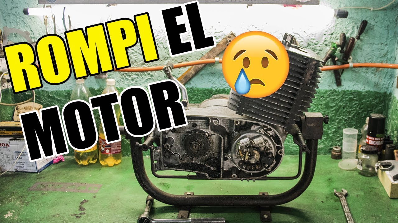 Rompi el motor en solo 2 meses 😭 - Los inventos que hicimos para arreglar la moto - Motovlog