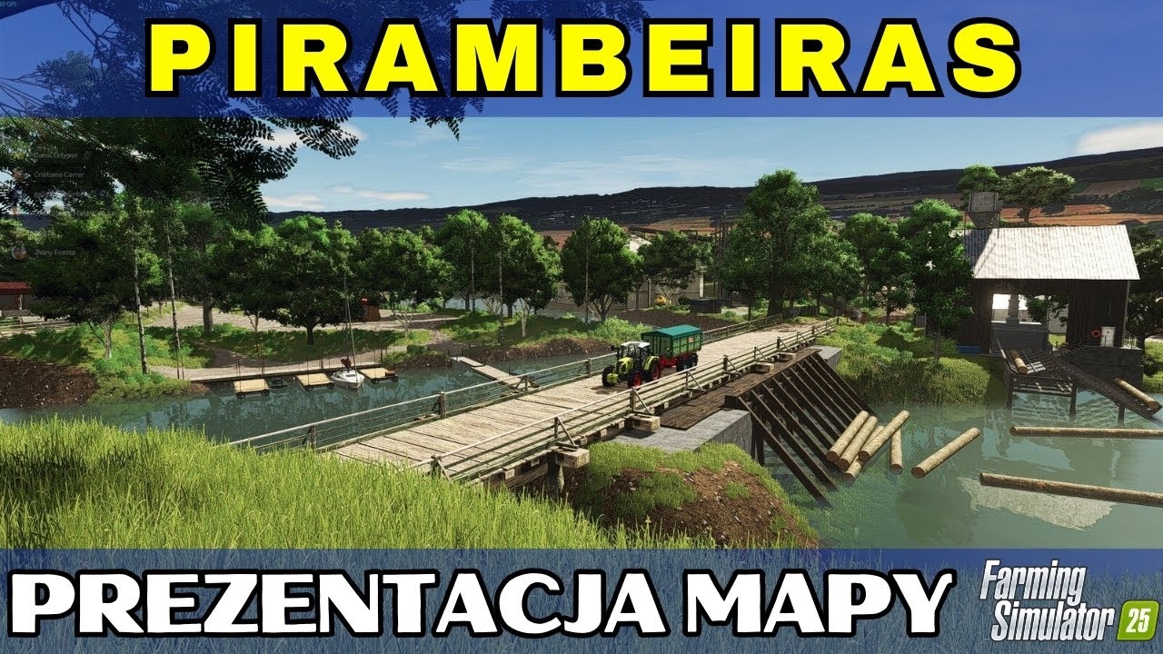Pirambeiras FS25 | Mapa Brazylijska w Pełnej Odsłonie