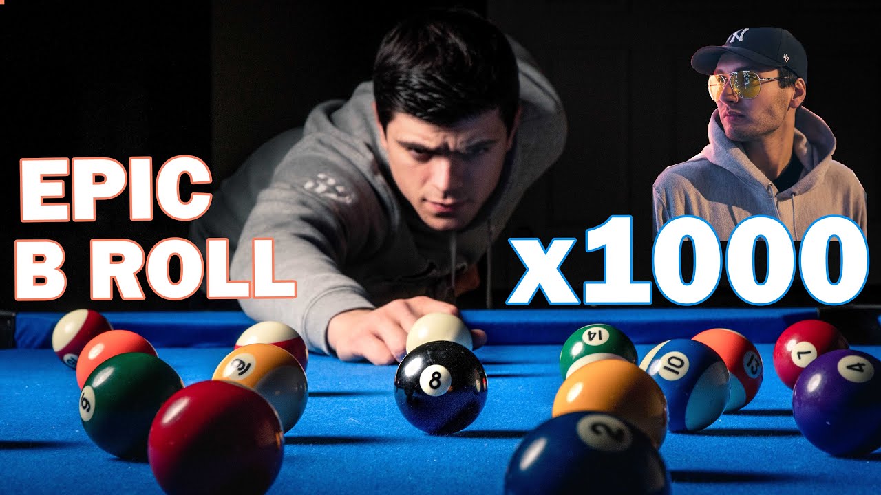 EPIC B ROLL x1000  - Cinematic Pool Shots!!! (All Handheld)