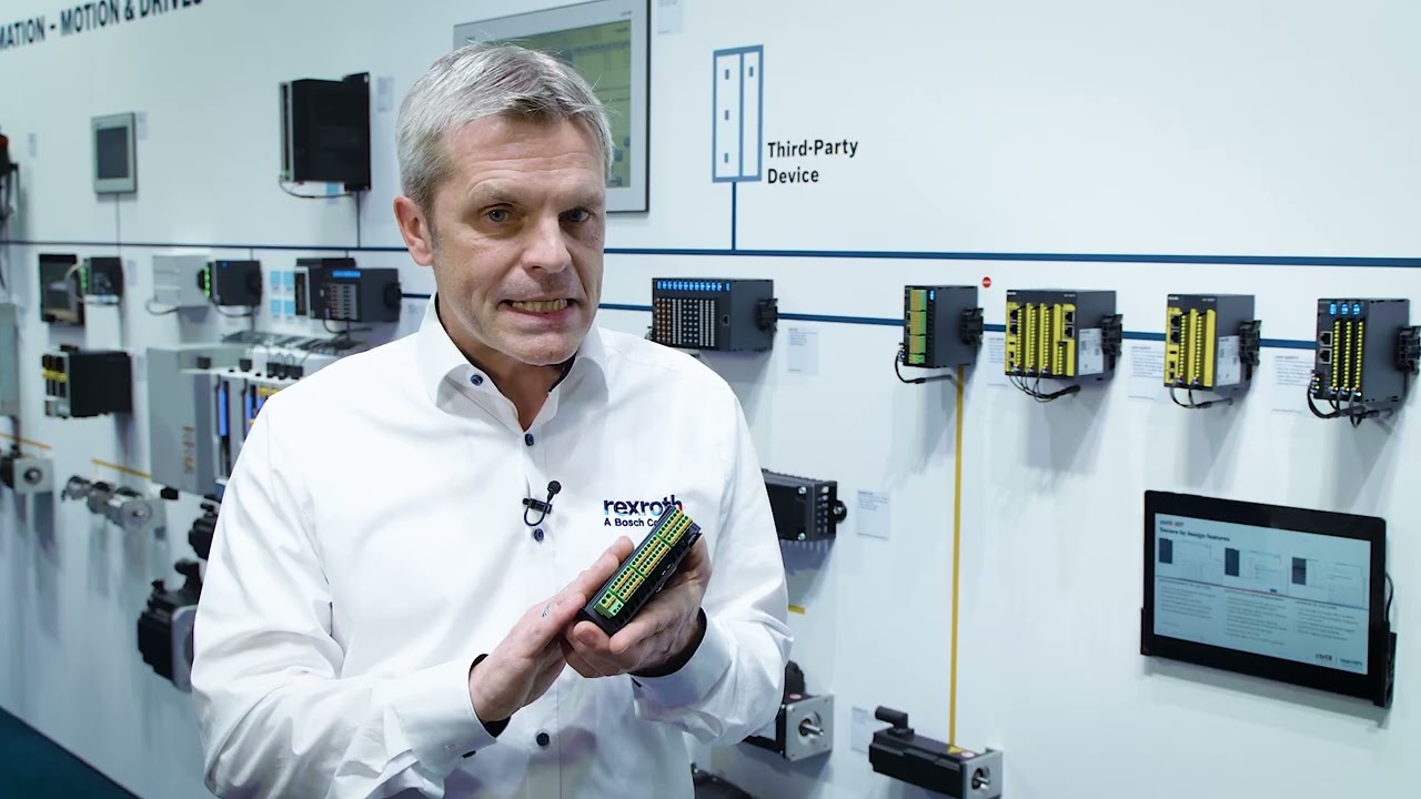 Bosch Rexroth ctrlX AUTOMATION  I  48 V servo module for ctrlX DRIVE @SPS 2023