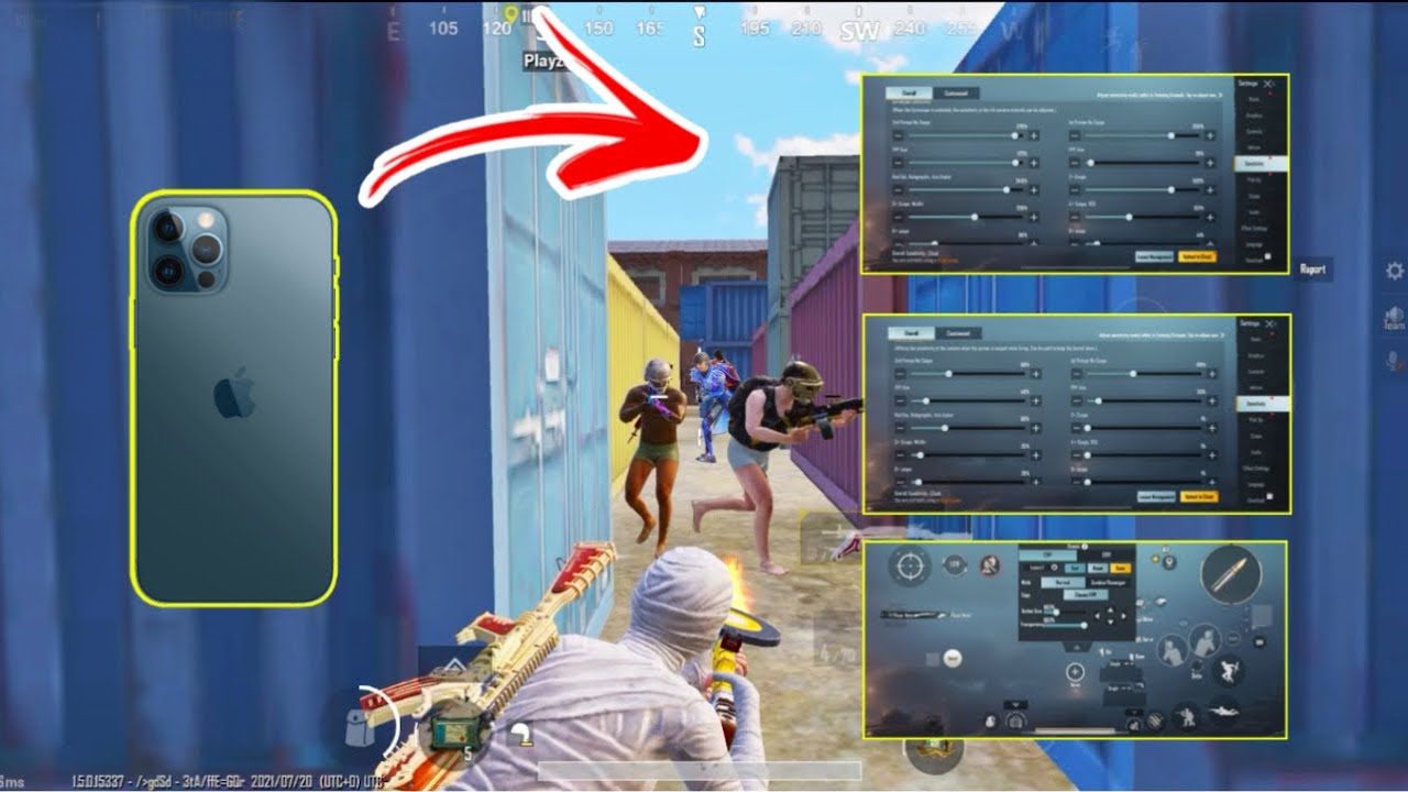 NEW!! Best SETTINGS & SENSITIVITY😱Pubg Mobile