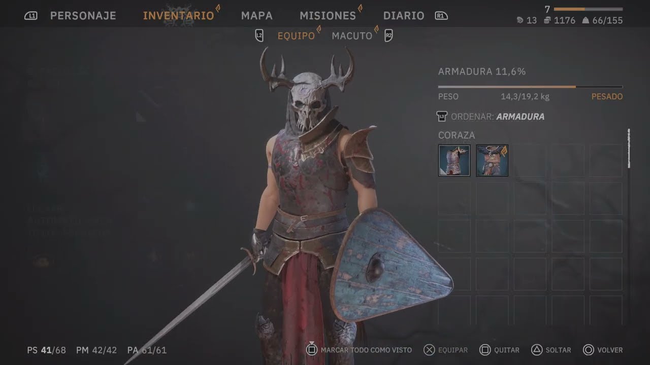 MEJOR ARMADURA INICIAL MAGO | TAINTED GRAIL THE FALL OF AVALON EN ESPAÑOL