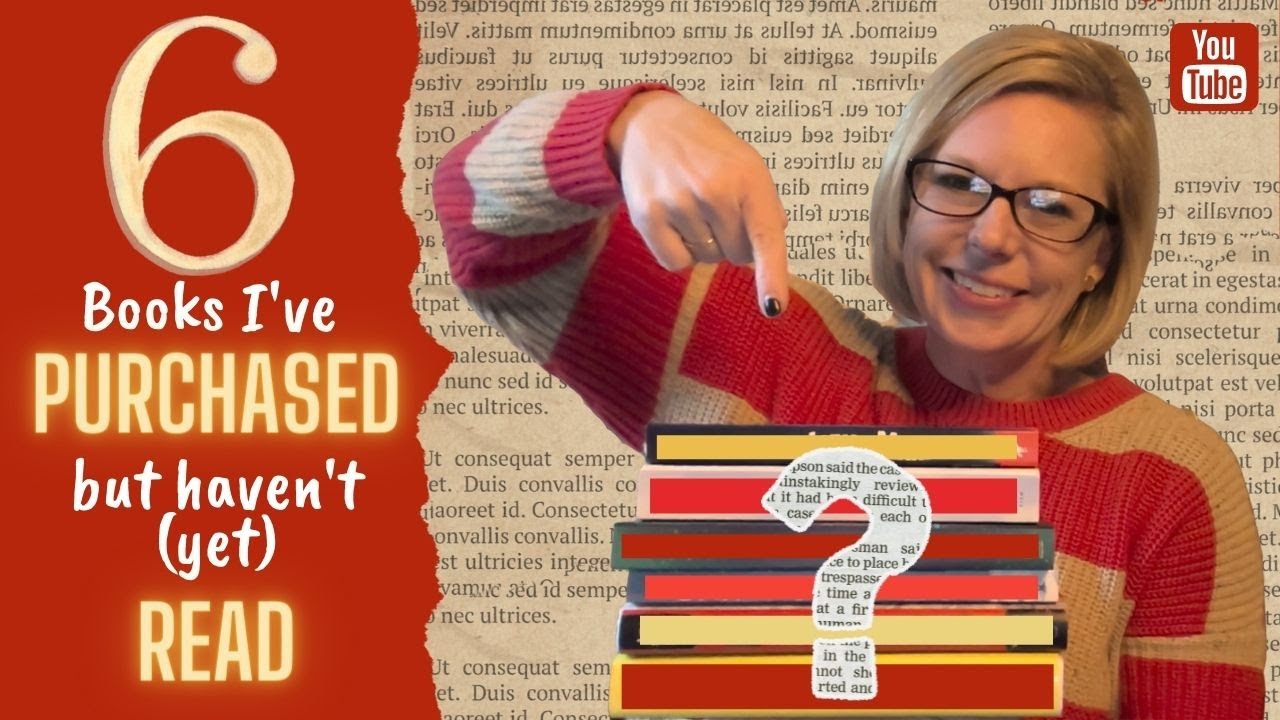 6 books I've purchased but haven't read yet || Have you read these??