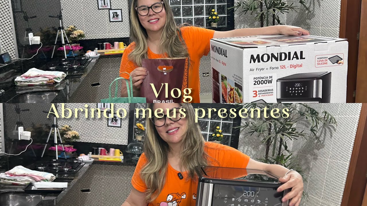 Vlog abrindo meus presentes de aniversário 💕