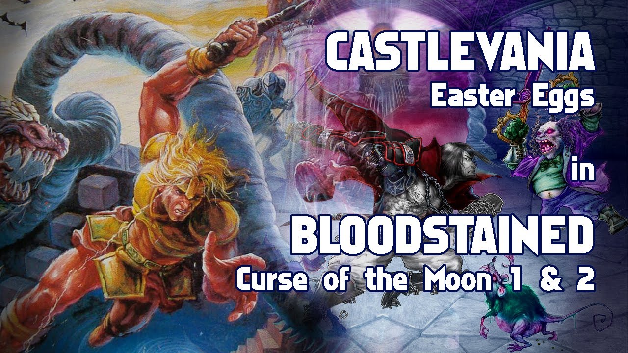 Castlevania Easter Eggs in Bloodstained: Curse of the Moon 1 & 2