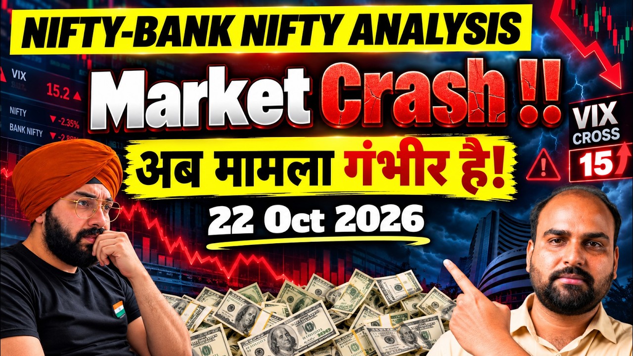 Nifty & Bank Nifty Price Action Analysis For 22 Oct 2026