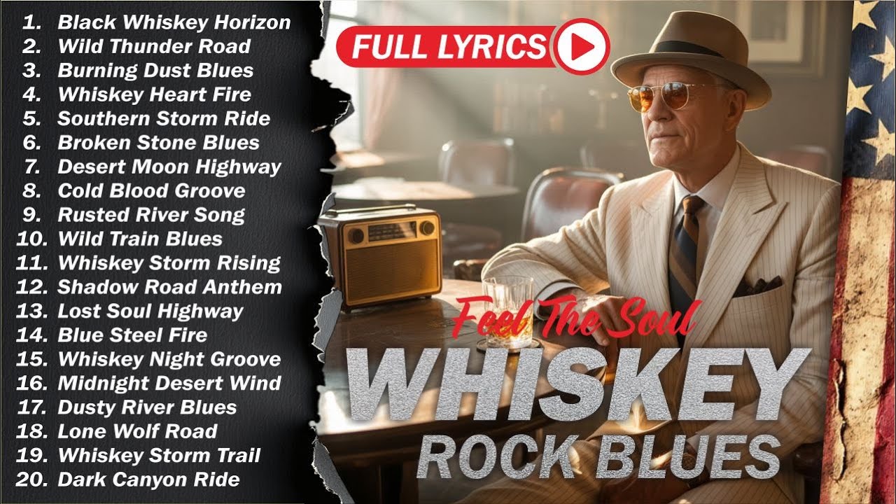 24/7 Blues Rock & Soul Ballads | Peaceful Worship Music for Deep Relaxation, Healing & Rest