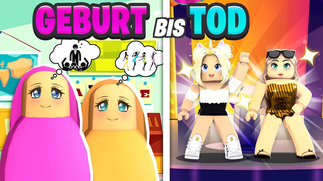 GEBURT bis TOD als MODELS in BROOKHAVEN - Roblox Brookhaven RP