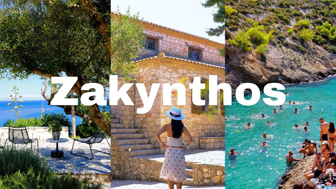 🇬🇷그리스 자킨토스 브이로그 | 포르토 림니오니스, 시기아 유황 해변, 최고의 빌라까지•˳•˳ |  Zakynthos vlog