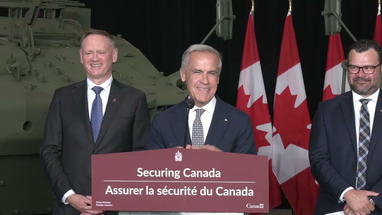 Prime Minister Carney announces partnership with General Dynamics Land Systems-Canada