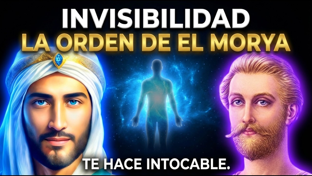 INVISIBILIDAD METAFÍSICA: La Orden de El Morya que te hace intocable