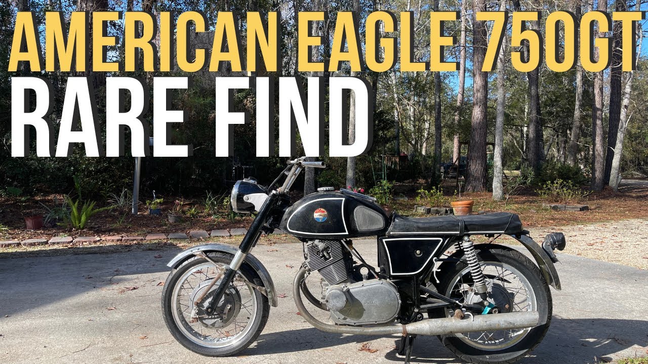 Супер редкий American Eagle 750 GT 1970 года #винтажныемотоциклы #лаверда