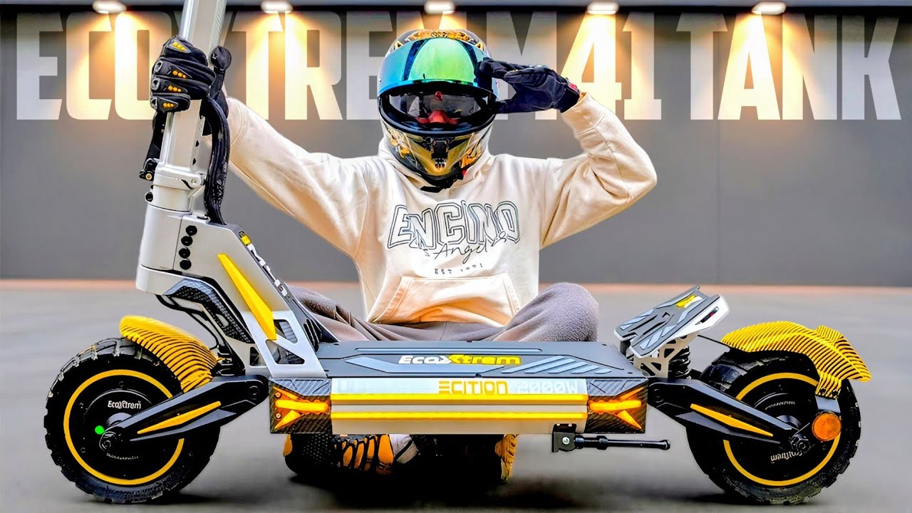 BOMB&Aacute;STICA! 💣 ECOXTREM M41 Tank Dual Motor REVIEW