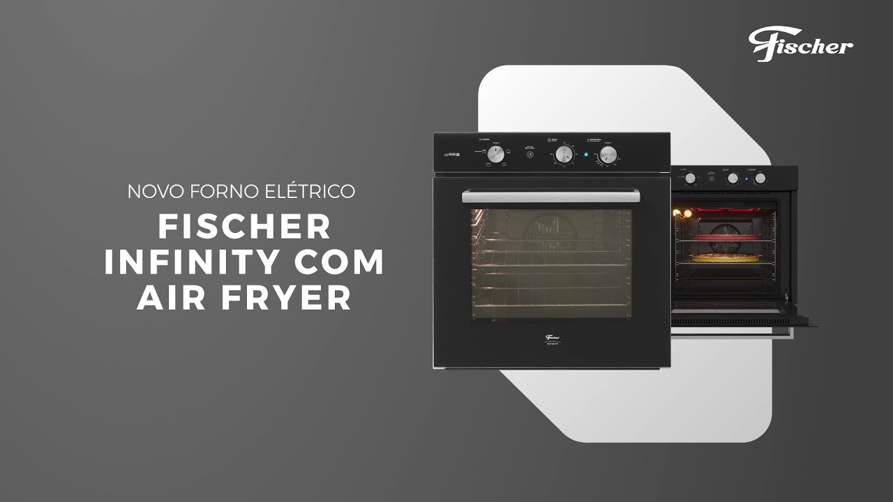 Forno Elétrico de Embutir Fischer Infinity 78L com Air Fryer