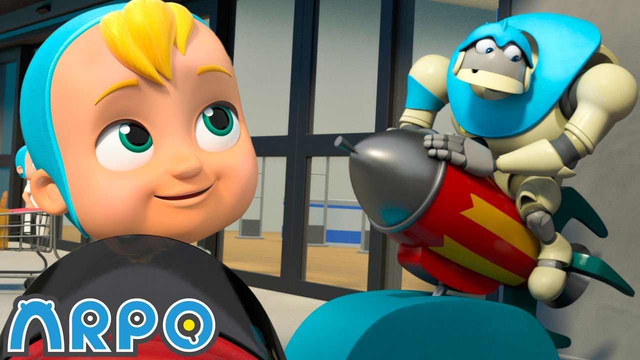 Arpo’s Rocket Ship Goes WILD! 🚀 ARPO | Cartoon For Kids | Full Episodes | After School Club