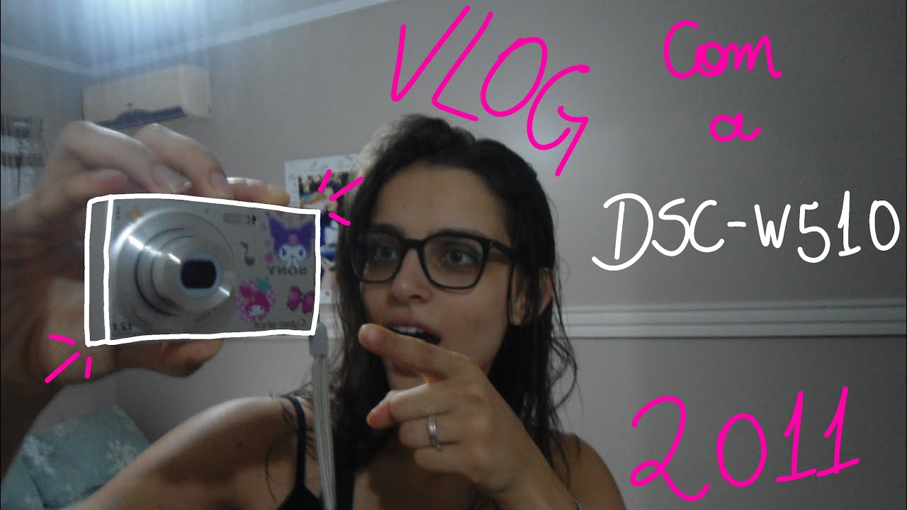 gravei um vlog INTEIRO com minha CYBERSHOT 😲