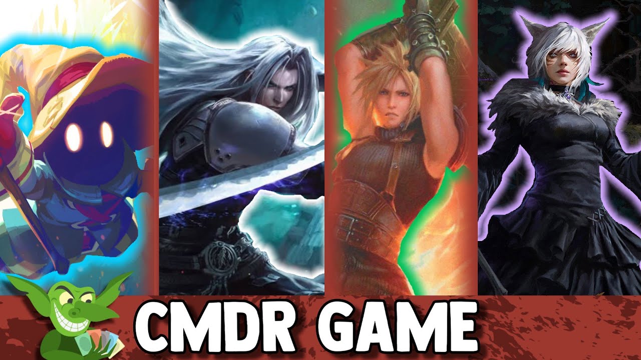 Vivi Ornitier VS Sephiroth, Fabled SOLDIER VS Cloud VS Y'shtola, Night's Blessed commander gameplay