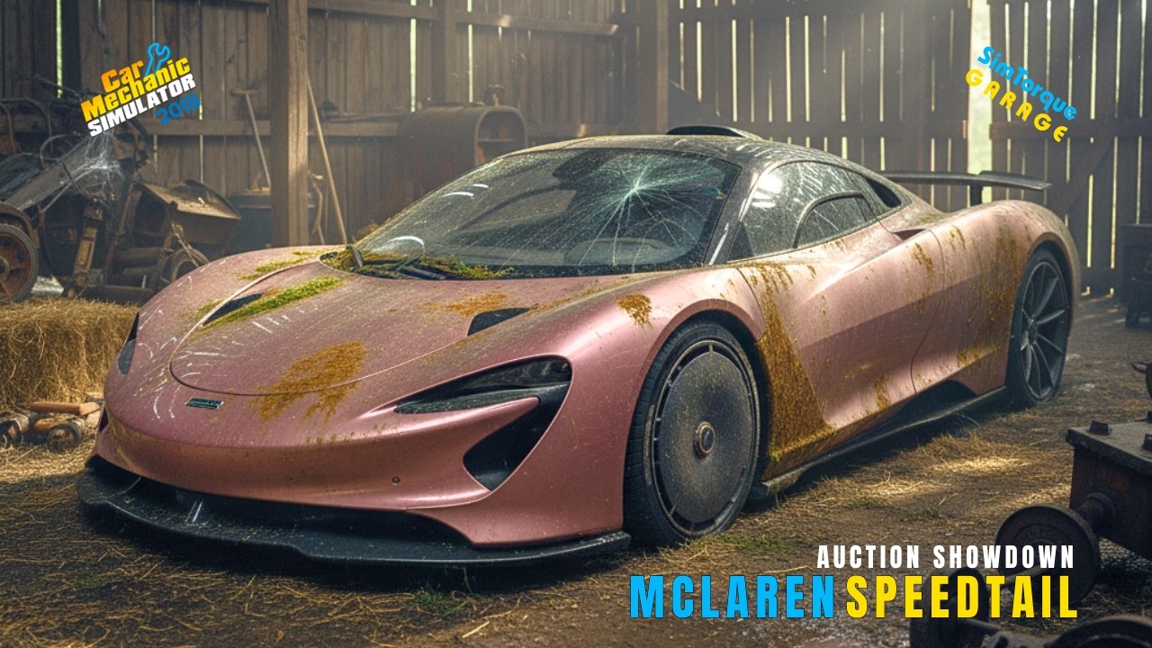 Интенсивный аукцион автомобилей на CMS 2018 &mdash; выиграл ли я McLaren Speedtail?