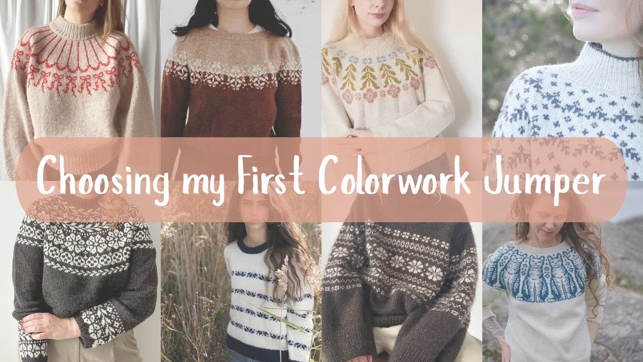 Colorwork Pattern Round-Up and Choosing My First Colorwork Jumper | Beth Knits