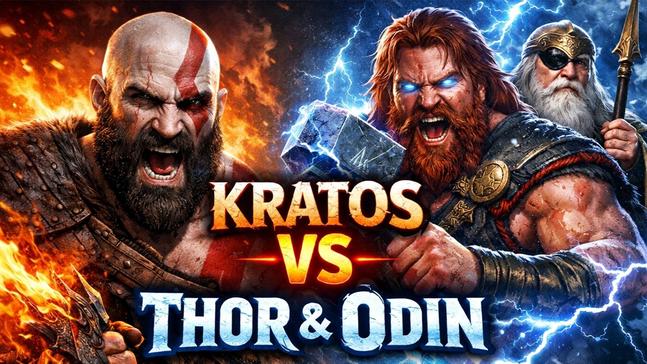 God of War Ragnarok Epic Final Battle Gameplay | KRATOS vs THOR & ODIN Full Boss Fight