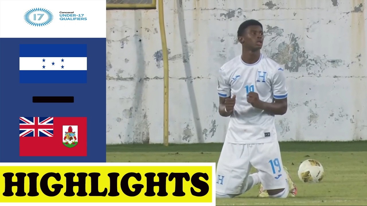 Honduras vs Bermuda Highlights | U17 Concacaf 2026 Qualifiers