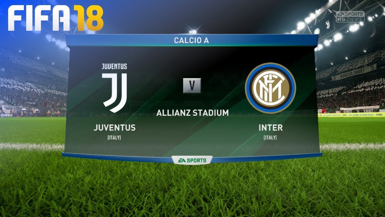 FIFA 18 - Juventus vs. Internazionale @ Allianz Stadium