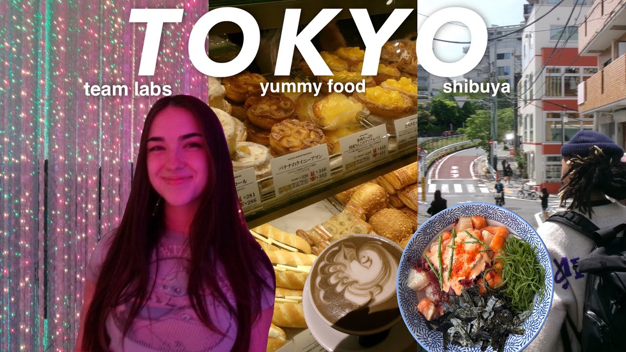 Tokyo Vlog | going to team labs, exploring tokyo, shibuya at night