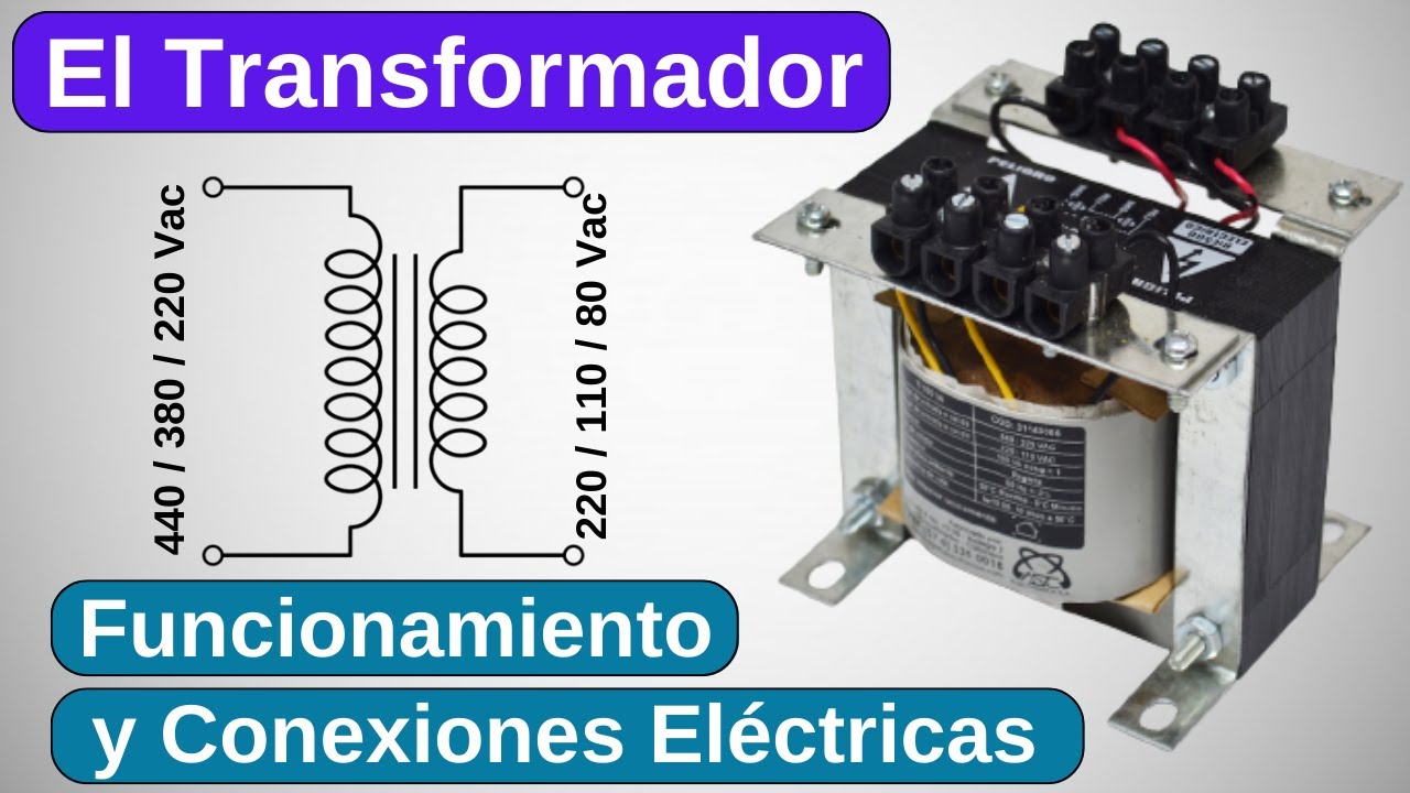 ⚡Transformador Eléctrico: QUE ES? Como funciona? Conexiones Eléctricas (480/120/240)