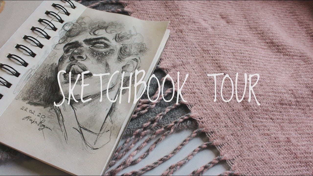 ОБЗОР СТРАННОГО СКЕТЧБУКА | SKETCHBOOK TOUR