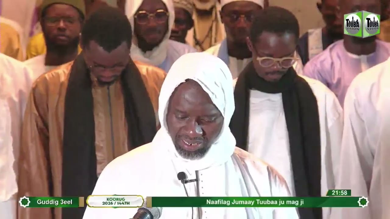 NAFILA 3éme Nuit à la Grande Mosquée de TOUBA / RAMADAN 2026 1447H