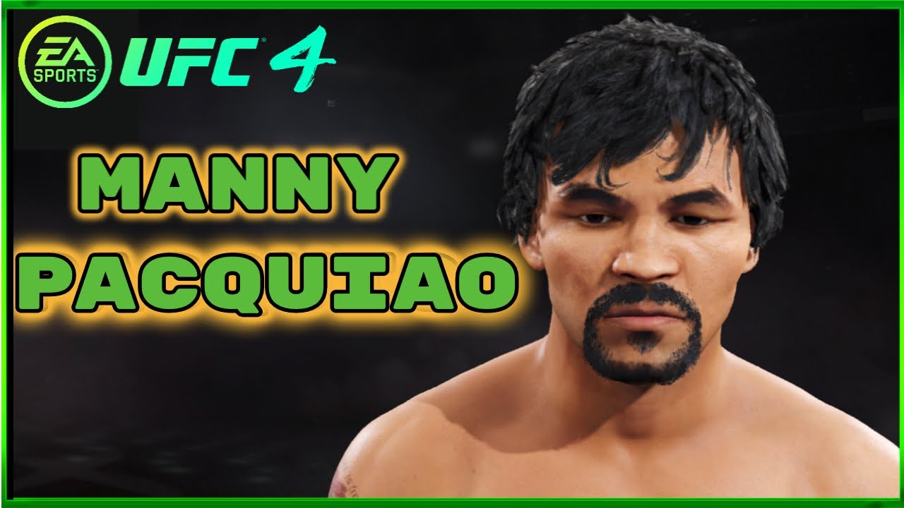 How to Create Manny Pacquiao | CAF Formula ! Create a Fighter - EA UFC 4