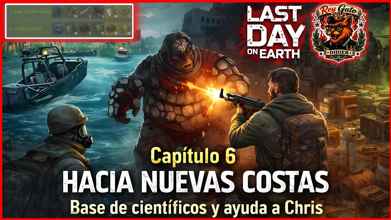 Last Day on Earth Survival: Hacia Nuevas Costas - Base de Científicos y Ayuda Chris 