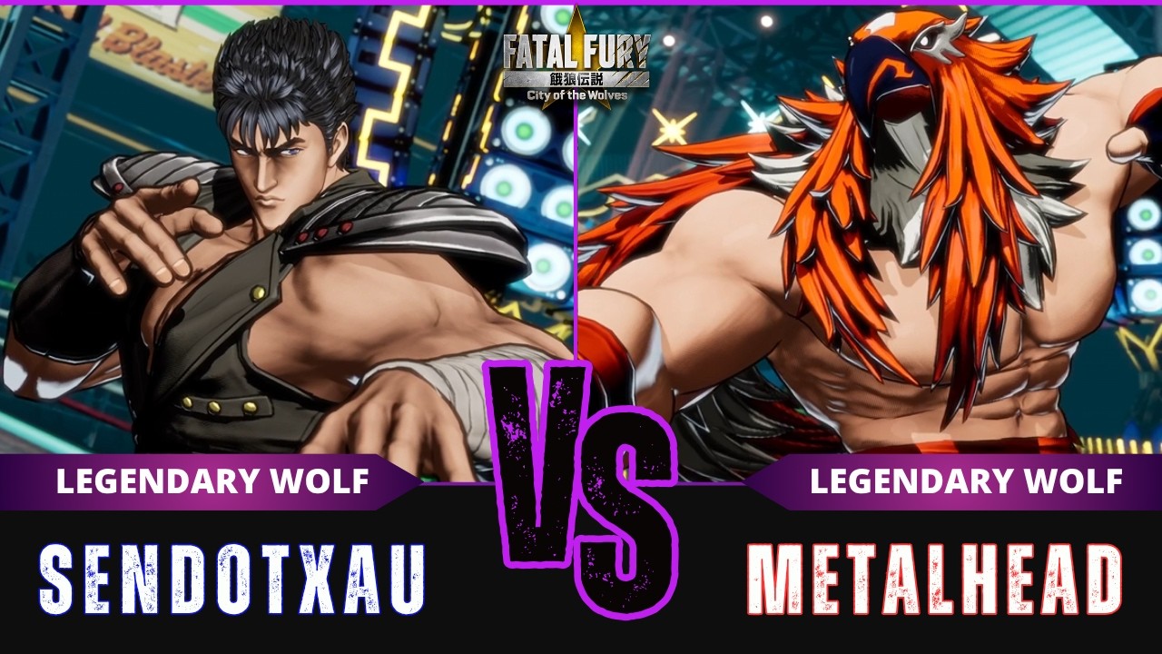 FF:CotW 🐺 SENDOTXAU (Kenshiro) vs METALHEAD (Tizoc)⭐Replay Match - FATAL FURY: CotW - 10/26