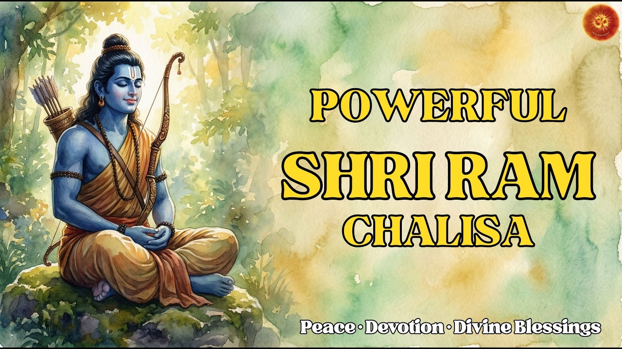Powerful Ram Chalisa Divine Bhakti Junction | Remove Worries & Bring Peace | Lord Ram Bhakti