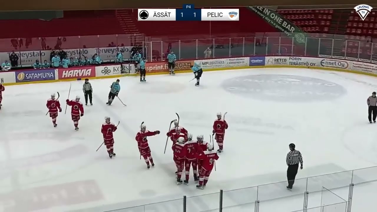 U20SM Ässät-Pelicans 21.2.2026 maalikooste
