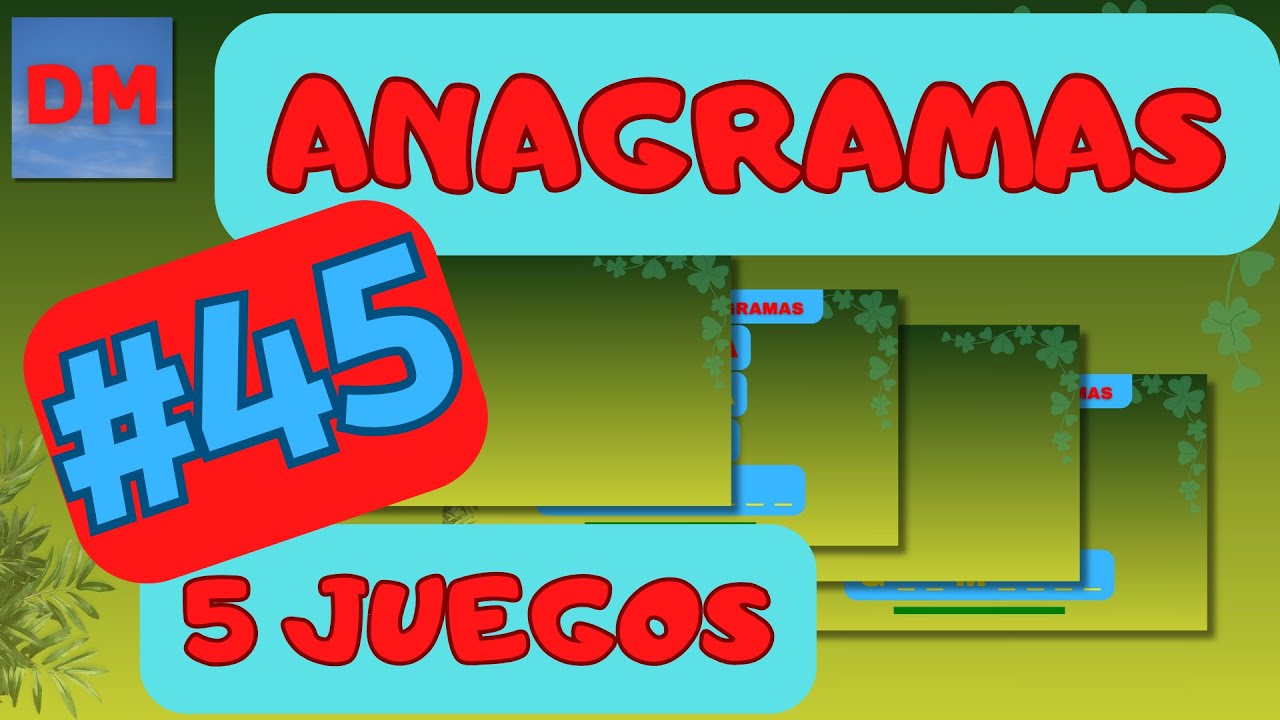 Anagramas en español #045: ¡Pon a prueba tu mente!