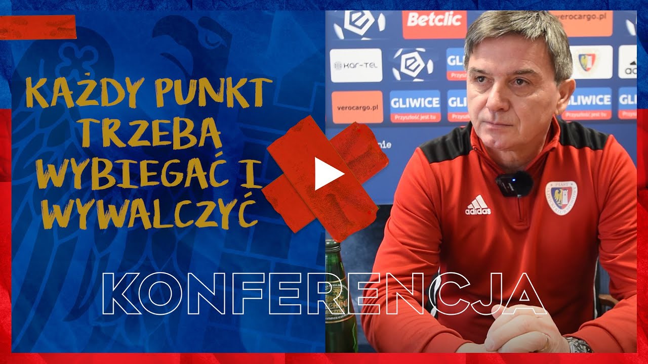 KAŻDY PUNKT TRZEBA WYBIEGAĆ I WYWALCZYĆ | Waldemar Fornalik przed meczem ze Śląskiem Wrocław