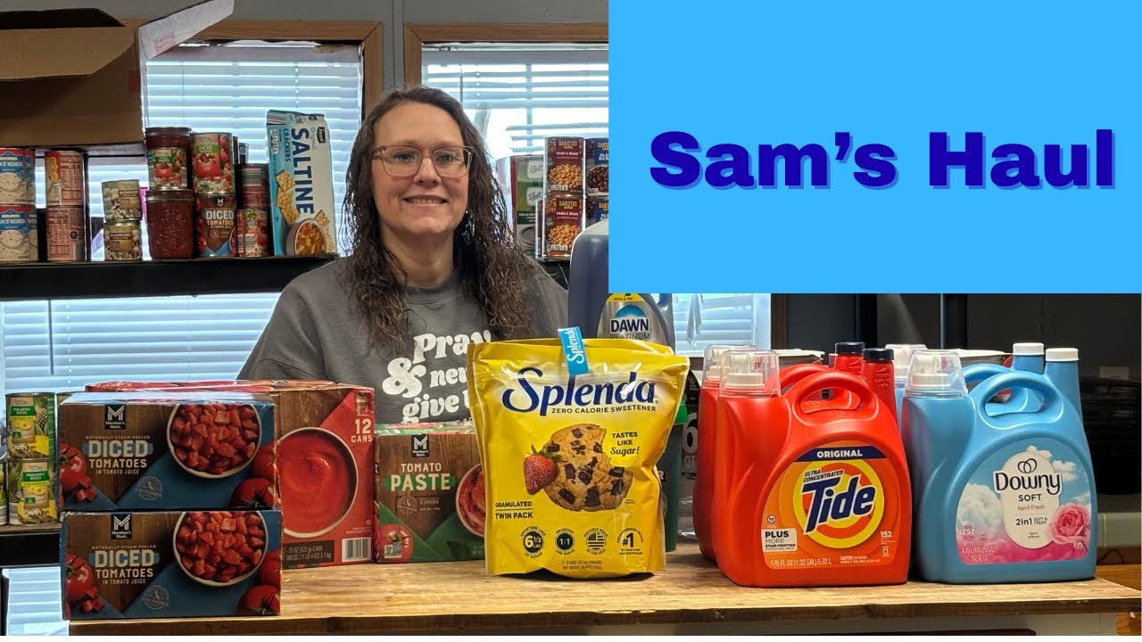 Sam’s Haul!