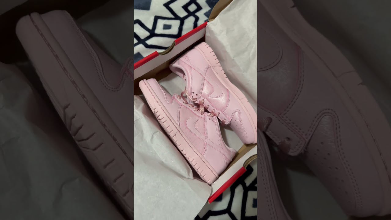 Nike Dunk Low Pink Prism🔥 they are so underrated😍 #shorts #shortvideo #sneakerhead #nikedunk #nike