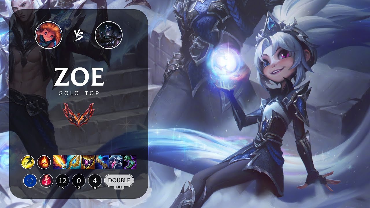 Zoe Top vs Shen - EUW Grandmaster Patch 14.2