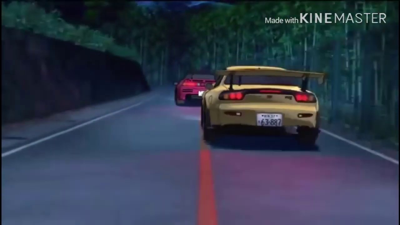 MAD[The top] initial D nsx vs fd fifth stage