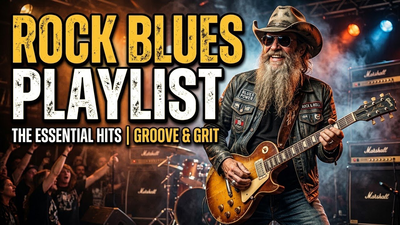 Blues Rock Mix | Jimi Hendrix, Stevie Ray Vaughan, Gary Clark Jr