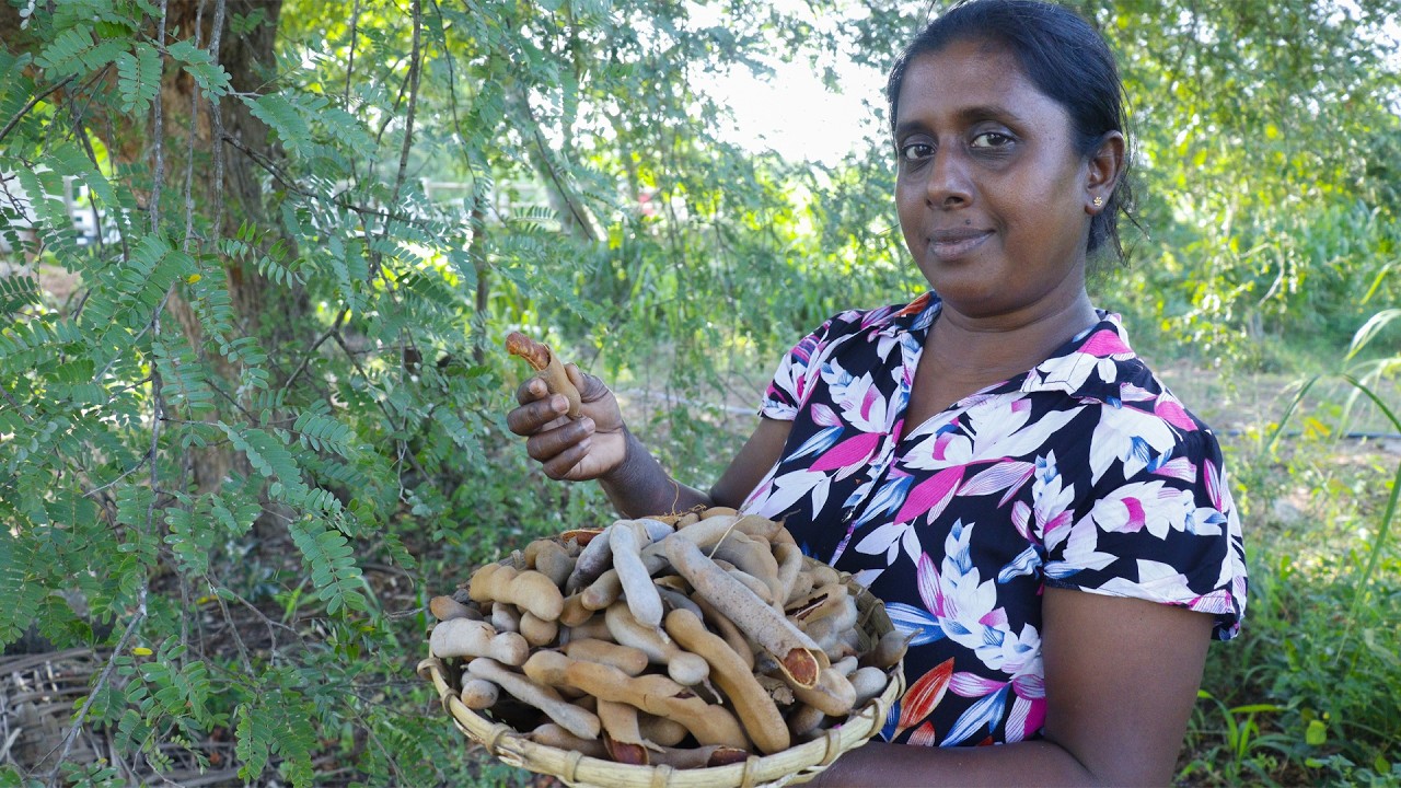 Traditional tamarind rasam recipe | Village kitchen special