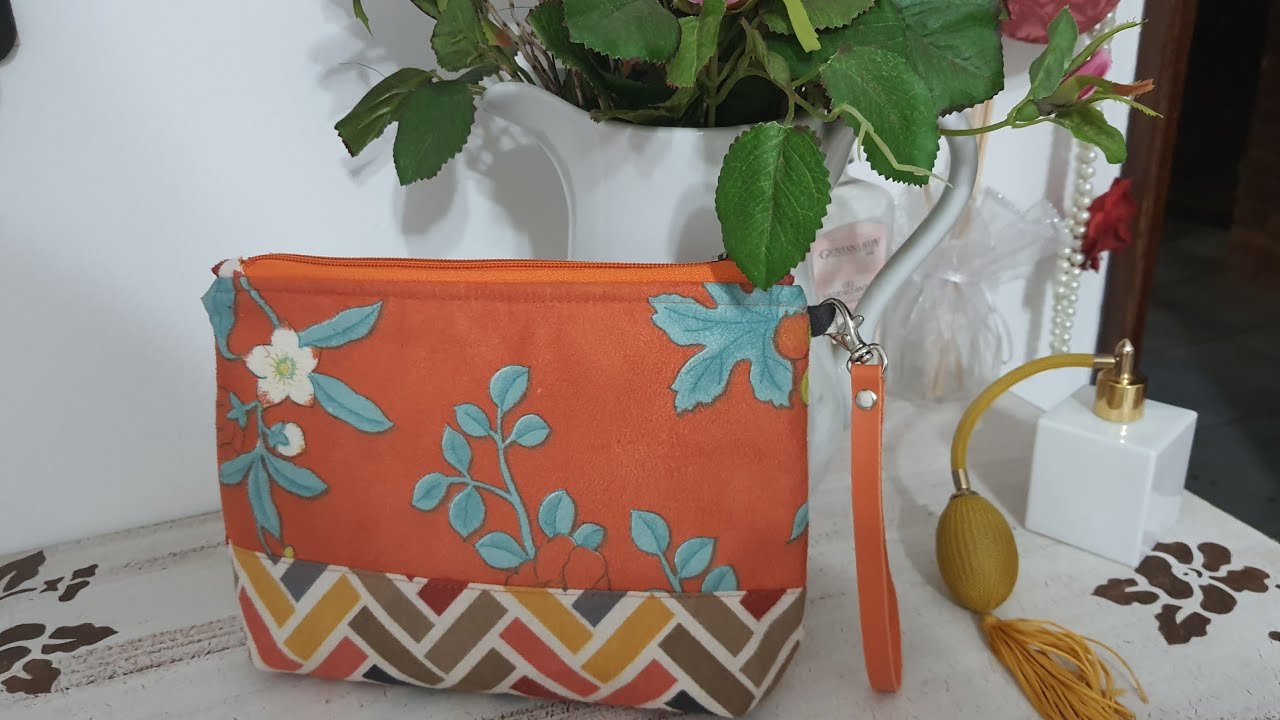 Necessaire  super fácil,  com molde Grátis -Faça e Venda-