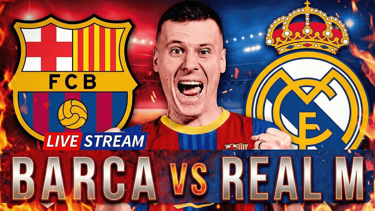 FC Barcelona 3:2 Real Madrid | CO ZA EMOCJE! REAKCJE na WYGRANY FINAŁ!
