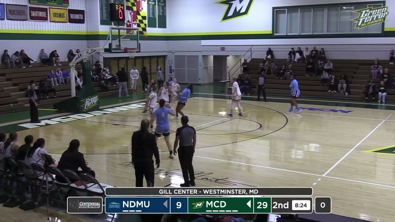 McDaniel vs. Notre Dame (MD) Women's Basketball Highlights